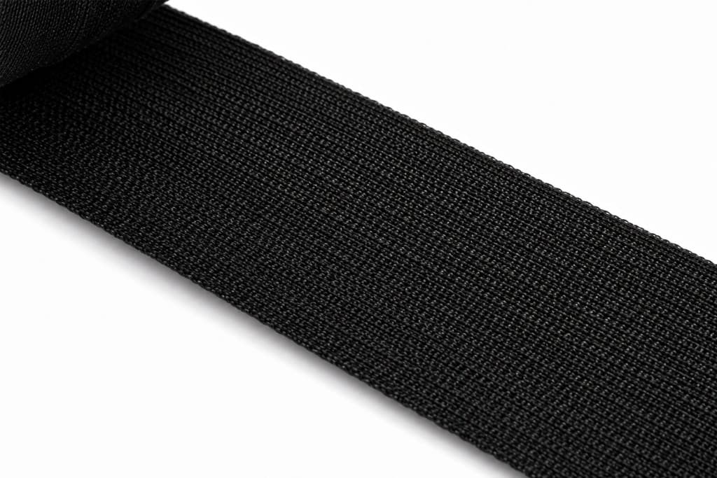 Knitted regular elastic tape by Jain Narrow Fabrics